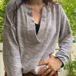 Deep V Vintage Sweater